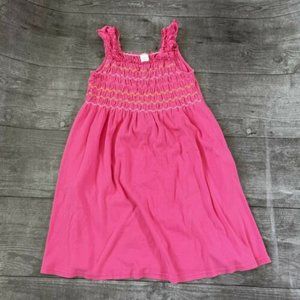 Girl’s Gymboree Outlet Smocked Pink Sundress 10